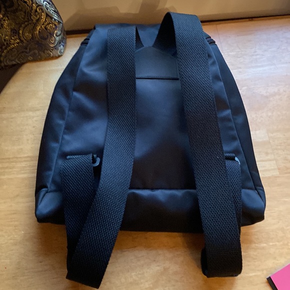 Kate spade black nylon backpack 11x12” in great condition - Picture 4 of 8